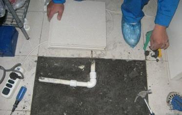 于洪漏水维修 河北邯郸卫生间地面漏水维修案例